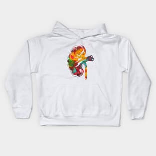 Kidney section Kids Hoodie